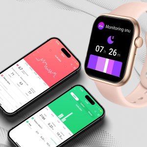 Smartwatch Zegarek Damski Menu PL Rozmowy Smart Watch Sport Puls 3 Paski 5