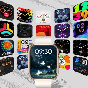 Smartwatch Zegarek Damski Menu PL Rozmowy Smart Watch Sport Puls 3 Paski 8