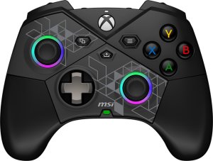 MSI FORCE PRO W CONTROLLER Czarny USB 2.0 Gamepad Analogowa/Cyfrowa Android, PC, Xbox One S, Xbox One X, Xbox Series S, Xbox Series X 1