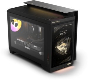 MSI MEG Vision X AI 2NVZ9-003EU Intel Core Ultra 9 285K 64 GB DDR5-SDRAM 2 TB SSD NVIDIA GeForce RTX 5090 Windows 11 Home Komputer stacjonarny PC Czarny 1