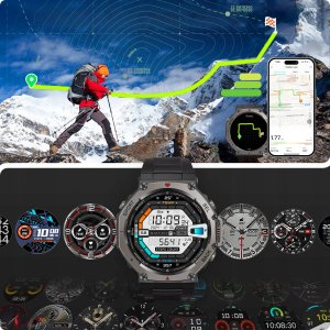 ZEGAREK SMARTWATCH MĘSKI WODOODPORNY ROZMOWY MENU PL SPORT GPS SMART WATCH 10