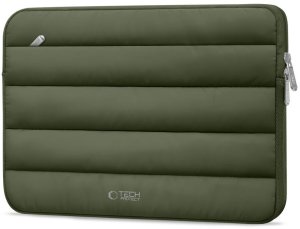 TECH-PROTECT FLUFFY LAPTOP 13-14 ARMY GREEN 2
