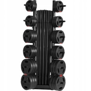 STOJAK na obciążenia sztangi 300kg uniwersalny 6