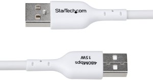 Kabel USB StarTech USB-A - USB-C 3 m Biały (USB2AC3MNCWHE) 4