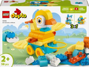 Duplo 3 w 1 Zwierzątka na kółkach (10448) 1