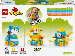 Duplo 3 w 1 Zwierzątka na kółkach (10448) 9