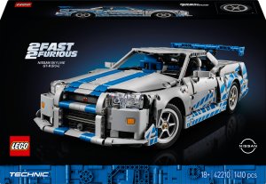 Technic Samochód Nissan Skyline GT-R (R34) z filmu Za szybcy, za wściekli (42210) 1