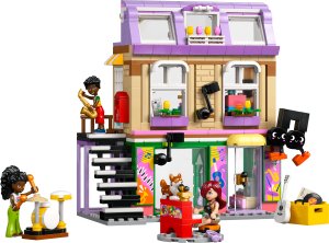 LEGO Friends Sklep muzyczny i mieszkanie (42653) 8