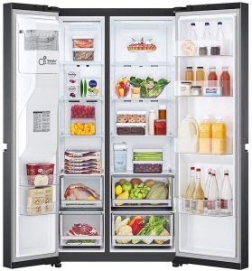 REFRIGERATOR SBS GSLV71MCTE LG 2