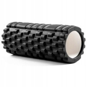 Roller do pilatesu 60x15 cm Gorilla Sports czarny 2