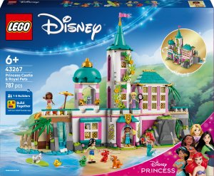 LEGO Disney Zamek księżniczek i królewskie zwierzaki (43267) 1