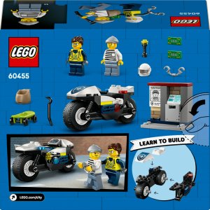 LEGO City Pościg na motocyklu policyjnym (60455) 8