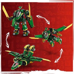 LEGO Ninjago Odrzutowy mech Lloyda (71845) 5