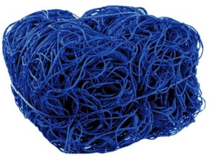 Siatka na bramkę piłkarską 3x2 m | grubość 4 mm | kolor niebieski 2