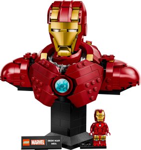LEGO Marvel Popiersie Iron Mana MK4 (76327) 10