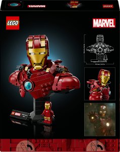 LEGO Marvel Popiersie Iron Mana MK4 (76327) 11