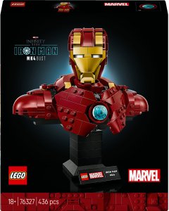 LEGO Marvel Popiersie Iron Mana MK4 (76327) 1