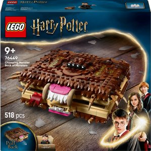 LEGO Harry Potter Potworna księga potworów z zębami (76449) 1