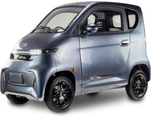 Czterokołowiec lekki, skuter elektryczny zabudowany z dachem MICRO CAR BILI BIKE SIGMA 4 LIT LiFePO4 szary ciemne wnętrze 1