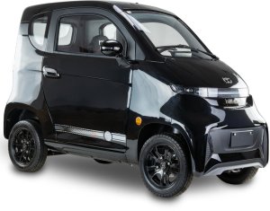 Czterokołowiec lekki, skuter elektryczny zabudowany z dachem MICRO CAR BILI BIKE SIGMA 4 LIT LiFePO4 czarny ciemne wnętrze 2