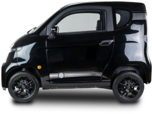 Czterokołowiec lekki, skuter elektryczny zabudowany z dachem MICRO CAR BILI BIKE SIGMA 4 LIT LiFePO4 czarny ciemne wnętrze 5