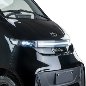 Czterokołowiec lekki, skuter elektryczny zabudowany z dachem MICRO CAR BILI BIKE SIGMA 4 LIT LiFePO4 czarny jasne wnętrze 7