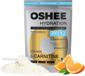 OSHEE Hydration ZERO Sugar w proszek Orange L-karnityna 630 g 1