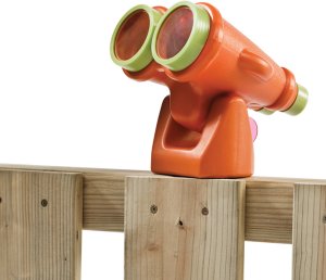 Lornetka na place zabaw pomarańczowa - zabawka edukacyjna 2