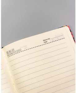 Notes w formacie A5 Peterson PTN NOT-6-LN wzór 1 6