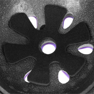 NA0189 ZESTAW LED ŁYŻWOROLKI OCHRANIACZE MOONBEAM FIOLETOWE ROZM. L(39-42) NILS EXTREME 8