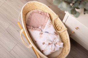 ROŻEK MUŚLINOWY BALETNICE RÓŻOWE 75x75 7