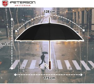Duży, elegancki parasol Peterson PTN UMB-02L 4