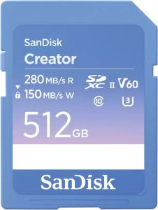 CARD SanDisk Creator SD UHS-II 512GB 1
