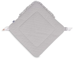 ROŻEK MUŚLINOWY TEDDY SZARY 75x75 3