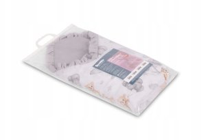 ROŻEK MUŚLINOWY TEDDY SZARY 75x75 6