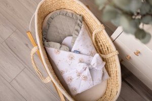 ROŻEK MUŚLINOWY DMUCHAWCE BEŻOWE 75x75 7