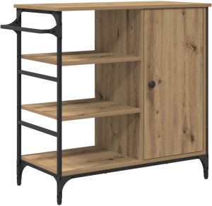 Wózek kuchenny Dąb artisan 87,5x38,5x84,5 cm Drewno 4