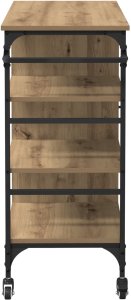 Wózek kuchenny Dąb artisan 87,5x38,5x84,5 cm Drewno 6