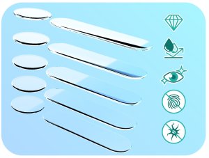 3-PAK Szkło Na Aparat Do Moto G8 Power Lite (Hartowane, Na Obiektyw, 9H) 5