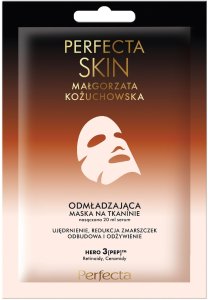 DAX PERFECTA Skin Małgorzata Kożuchowska Odmładzająca maska - serum na tkaninie przeciwzmarszczkowa 20 ml 2