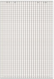 LANDRE Flipchartblock 65x98 cm 20 Blatt 80 g/qm kariert 1