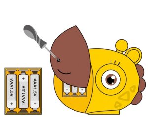 Zabawka do wczesnej nauki angielskiego żyrafa 2606 10