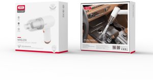 XO odkurzacz samochodowy CZ007 biały bezprzewodowy 6