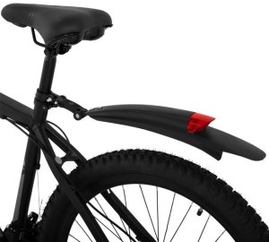 Błotniki rowerowe 2 szt. na przód, tył z odblaskiem, uniwersalne komplet UNIWERSALNY 12