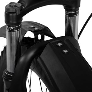 Błotniki rowerowe 2 szt. na przód, tył z odblaskiem, uniwersalne komplet UNIWERSALNY 10