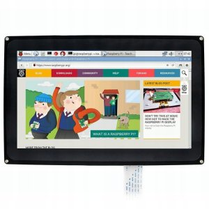 Waveshare Talpinis lietimui jautrus ekranas Raspberry Pi mikrokompiuteriui - LCD TFT 10.1 1