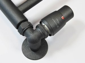 Diamond zestaw maskujący, 2 rozety pojedyńcze z tulejami, czarny ART.441.ZEST.MASK.CZ 4