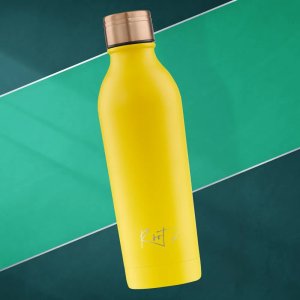 Butelka termiczna Powder Coated Yellow 500 ml 2