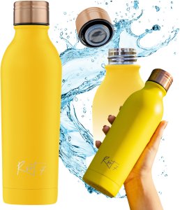 Butelka termiczna Powder Coated Yellow 500 ml 4