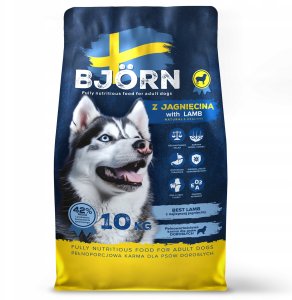 BJORN z jagnięciną 42% mięsa karma dla psa 10kg 1